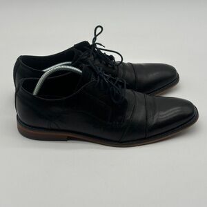 Men’s Diesel Micro Perforated black Leather shoes